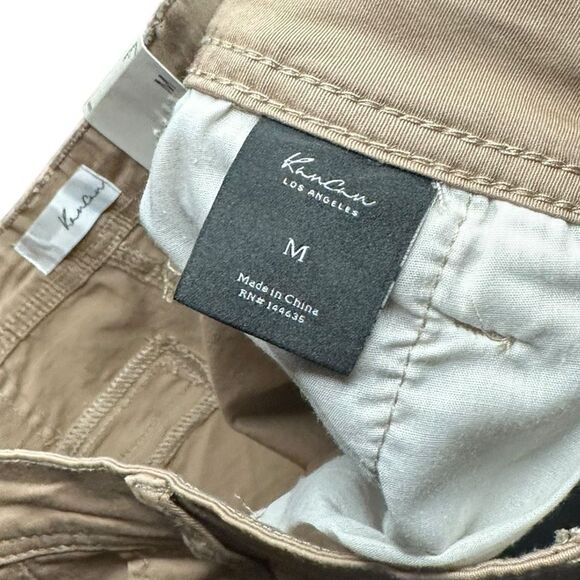 KANCAN Women’s Mid-Rise Khaki Tan Casual Shorts Size Medium Style #KC6260 - Picture 8 of 10